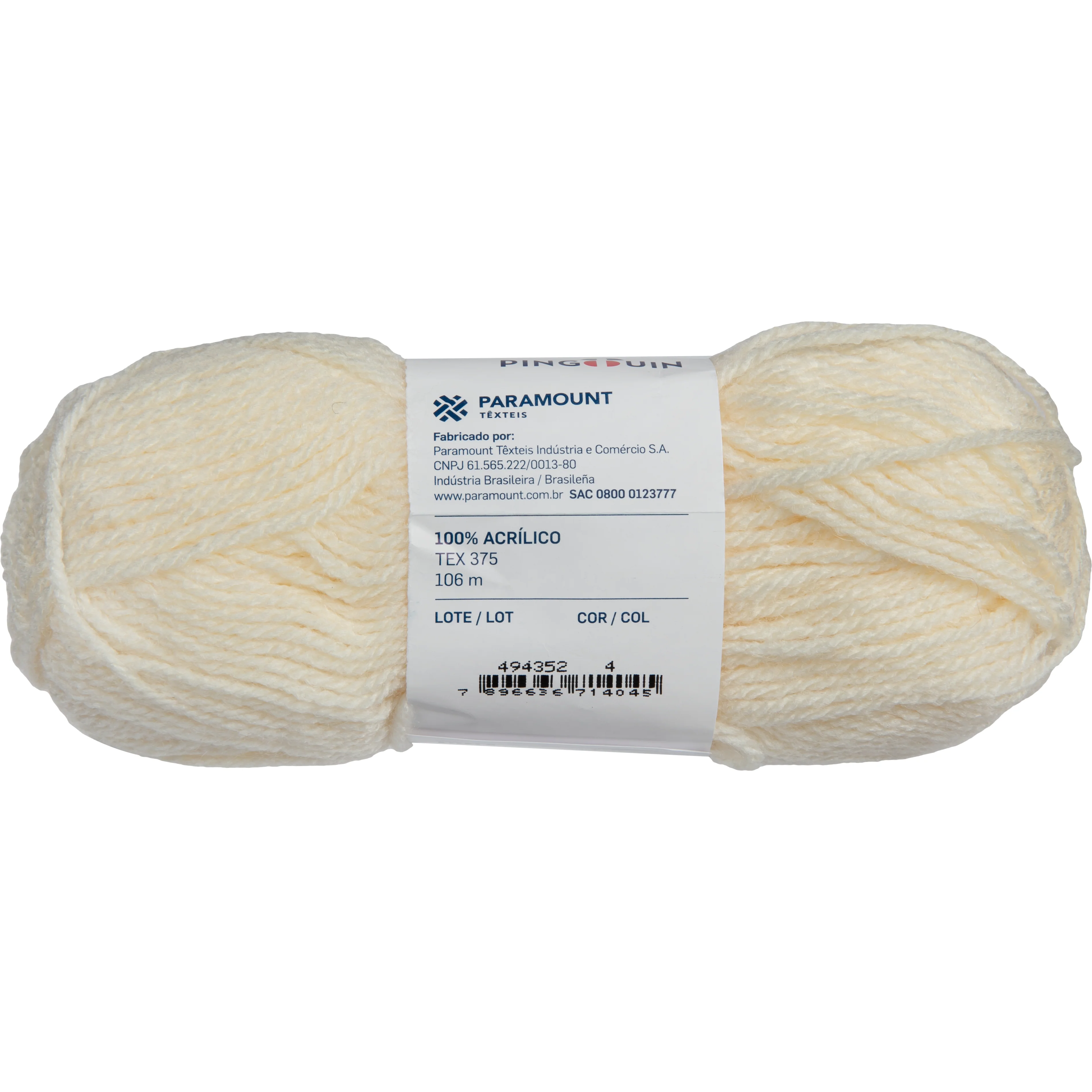 Pingouin Nina 100% Acrylic Yarn 40g Ball 106m-Cru - Image 2