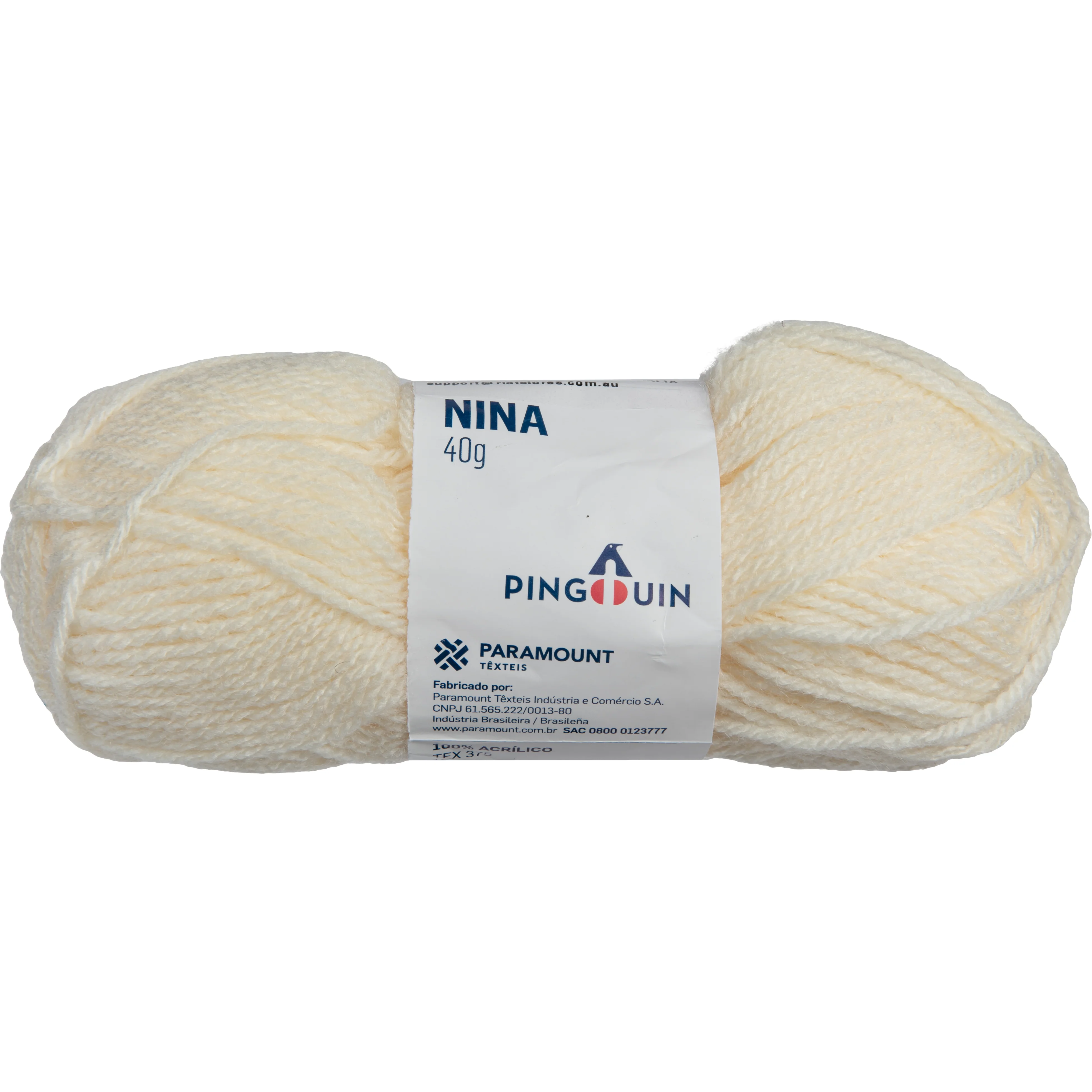 Pingouin Nina 100% Acrylic Yarn 40g Ball 106m-Cru - Image 3