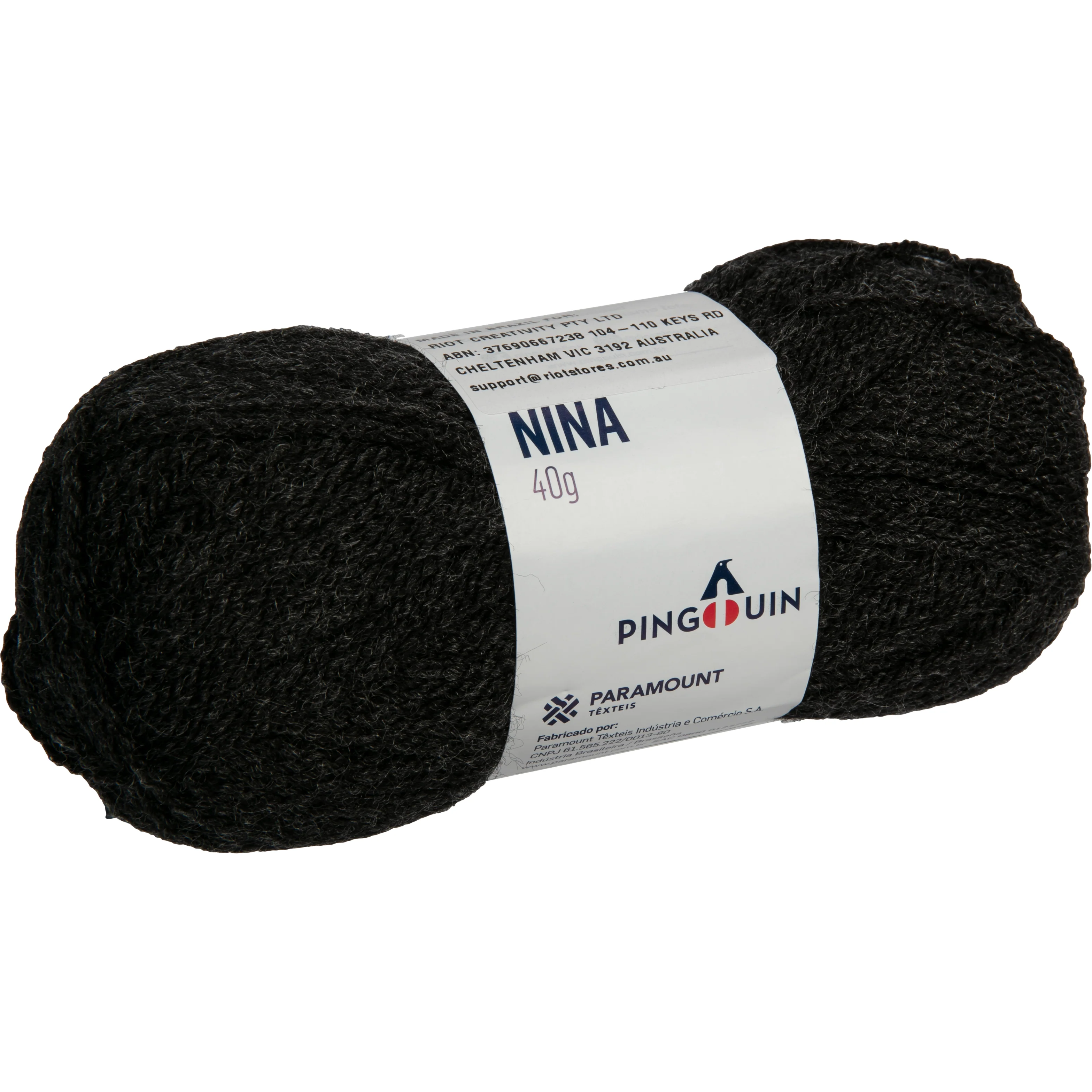 Pingouin Nina 100% Acrylic Yarn 40g Ball 106-M.Nix