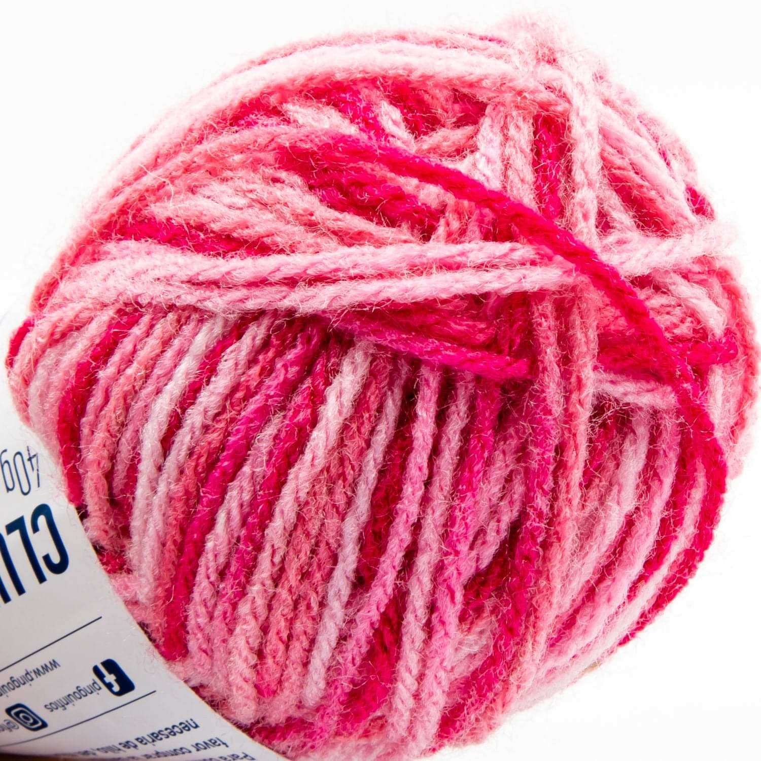 Club 40 Yarn-Pink Mix, 40 Grams, 107 Metres - Image 2