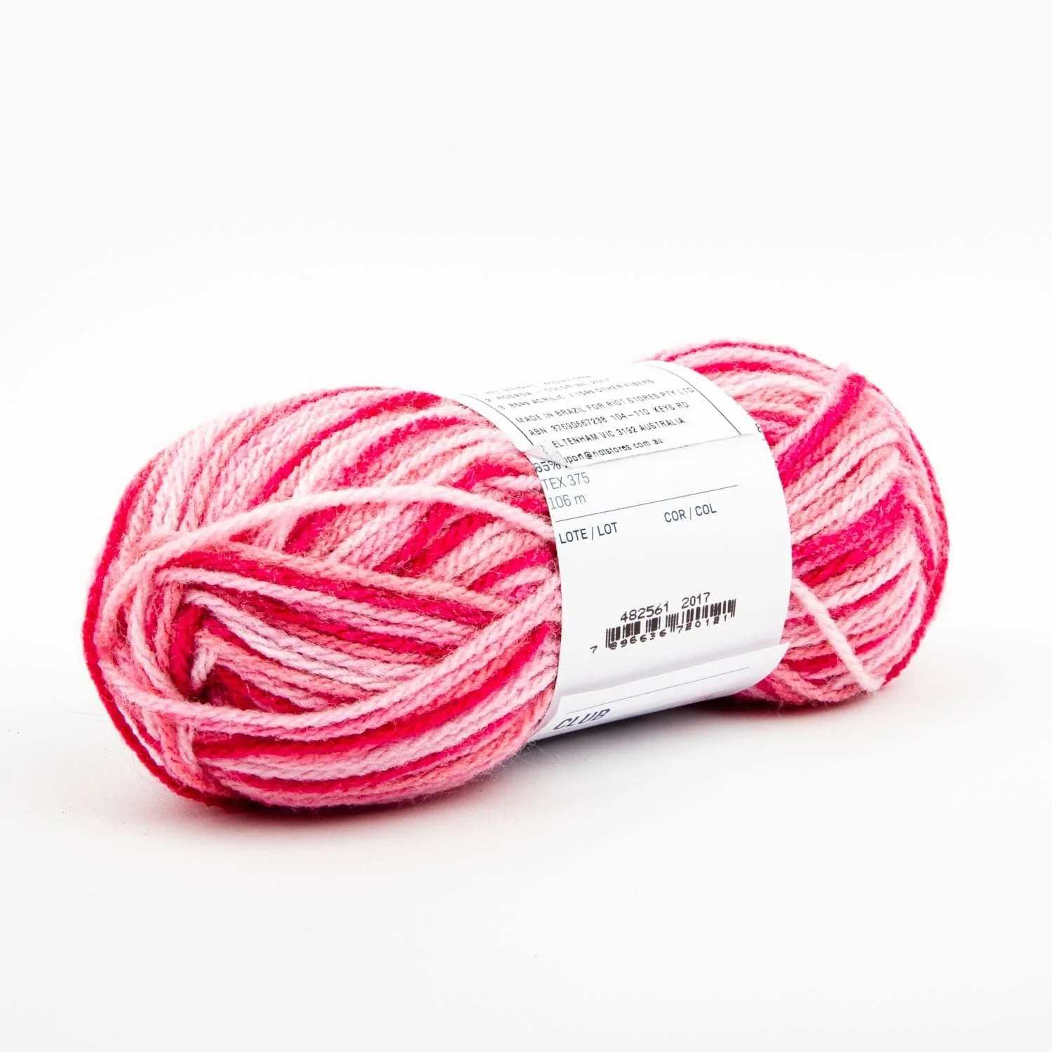 Club 40 Yarn-Pink Mix, 40 Grams, 107 Metres - Image 3