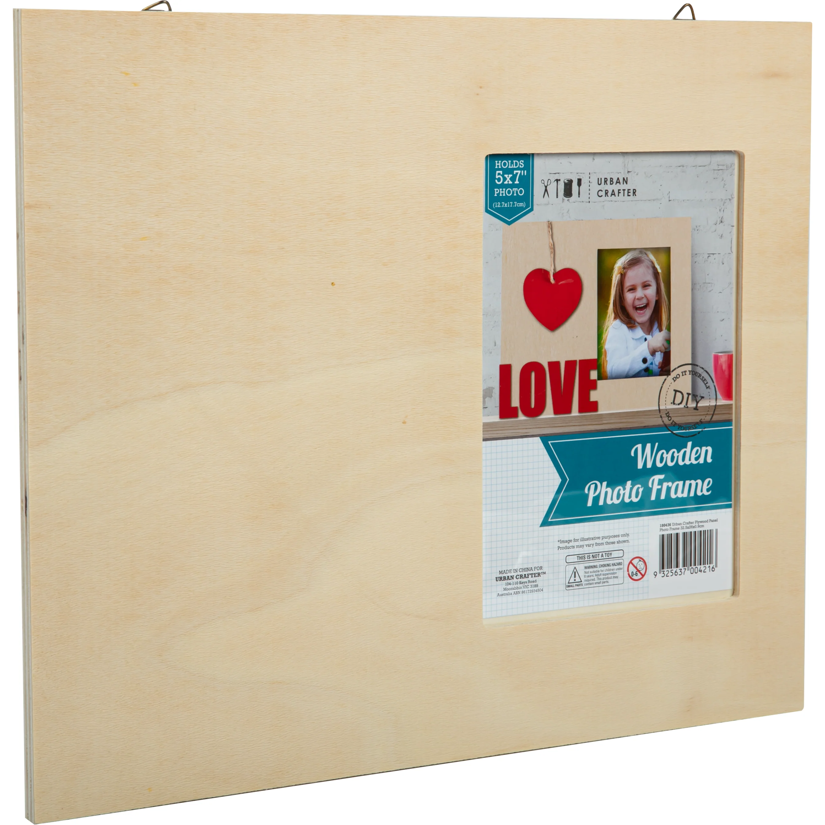 Urban Crafter Plywood Panel Photo Frame 32.5x26 x0.9cm - Image 5