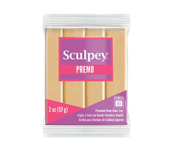 Premo Sculpey Modelling Clay, 57g, Ecru