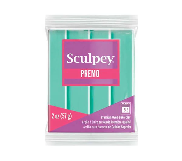 Premo Sculpey Modelling Clay, 57g, Mint Green