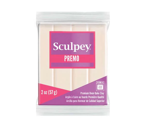 Premo Sculpey Modelling Clay, 57g, Translucent