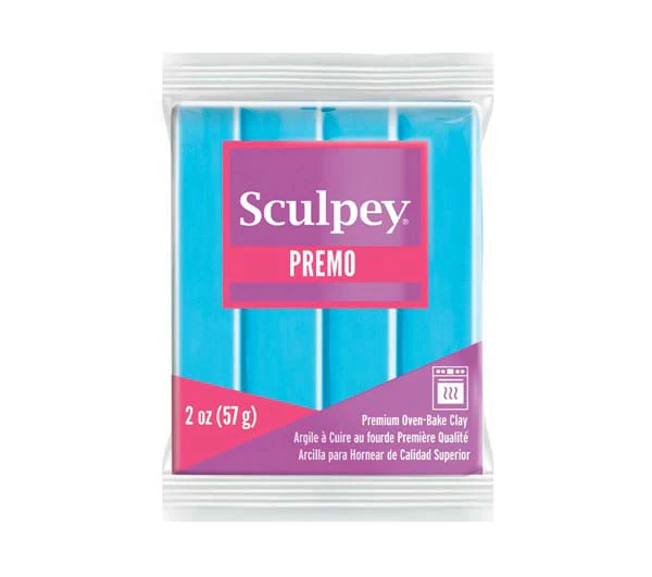 Premo Sculpey Modelling Clay, 57g, Turquoise