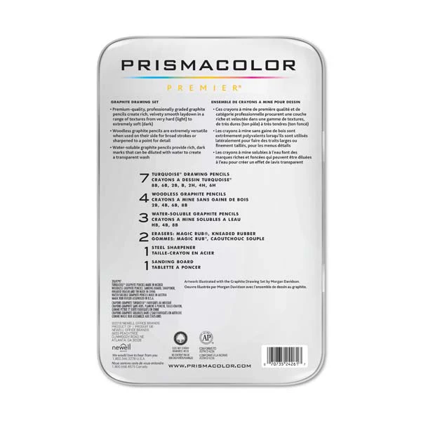 Prismacolor Premier Graphite Pencils, Drawing Set, 18Pcs - Image 6