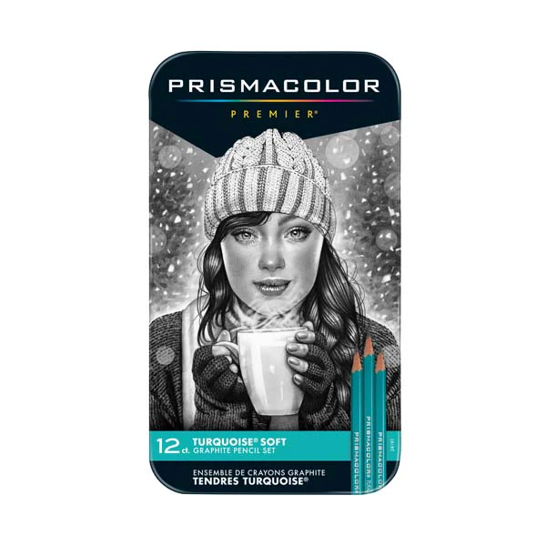 Prismacolor Premier Graphite Pencils, Soft Grade collection, 12Pk