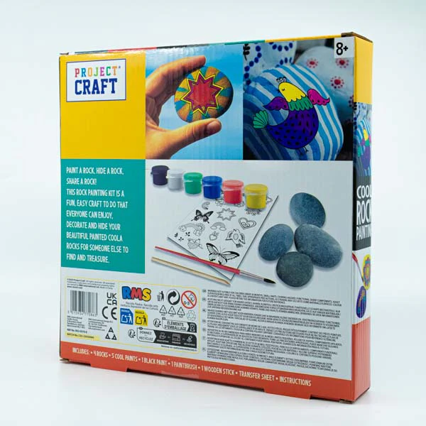 Project Craft Cool Rock Painting Kit - Image 2