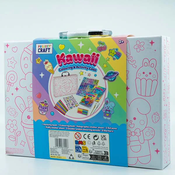 Project Craft Kawaii Colouring & Activity Case - Image 2