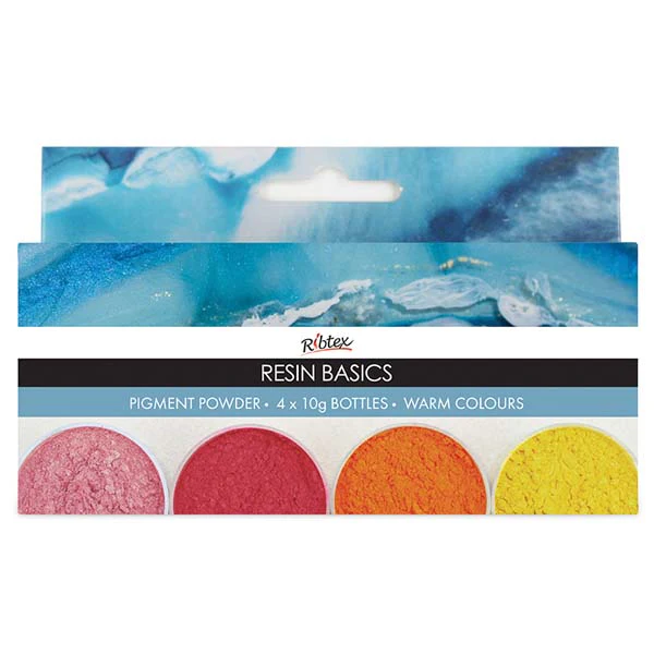 Resin Pigment Pack Warm 4x10g