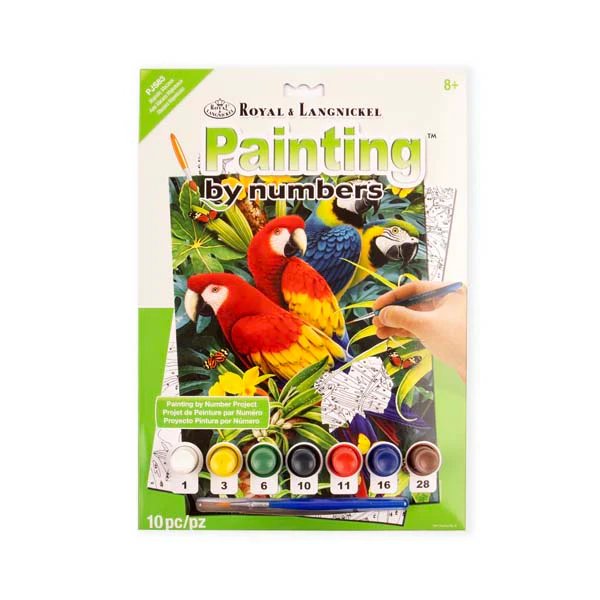 Royal & Langnickel Painting By Numbers Junior Small Majestic Macaws