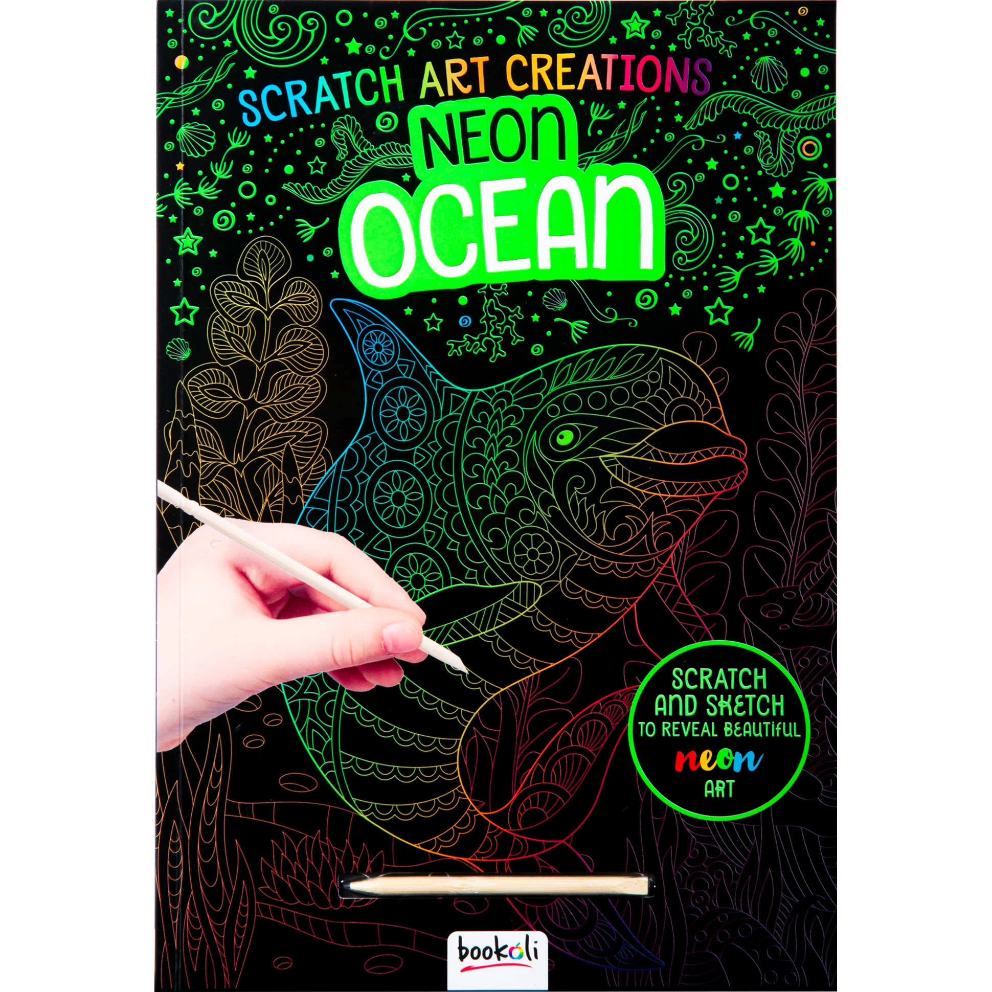 Scratch Art Creations: Neon Ocean - Image 2