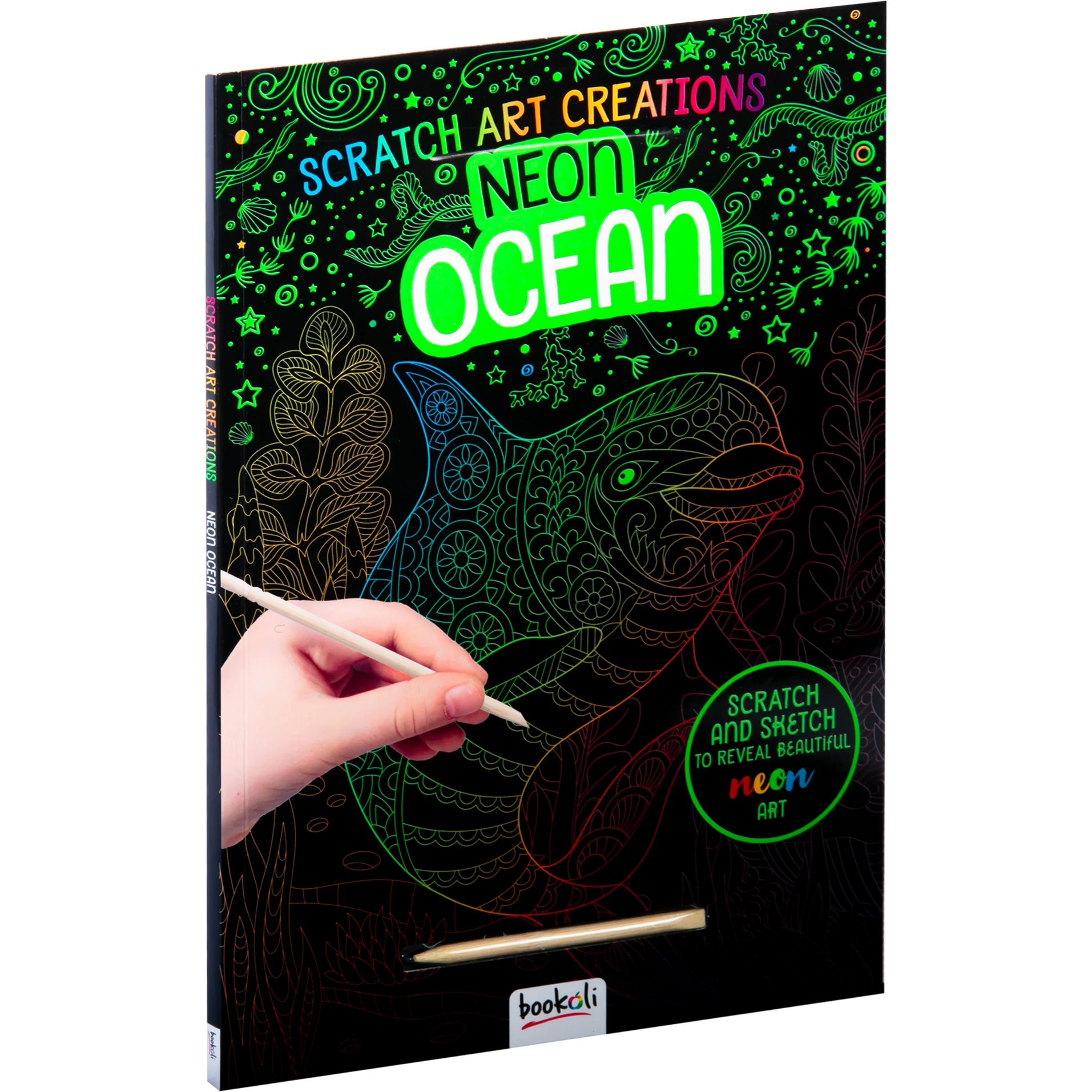 Scratch Art Creations: Neon Ocean - Image 3
