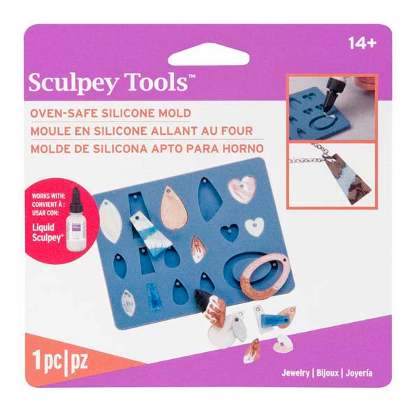 Sculpey Bakeable Silicone Mold, Jewellery