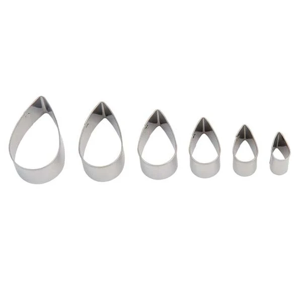 Sculpey Graduated Tear Drop Cutters, 6pc - Image 2