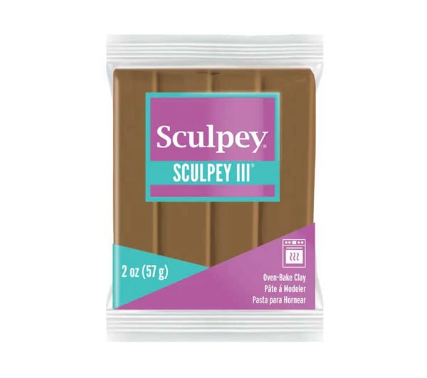 Sculpey III Modelling Clay, 57g, Hazelnut