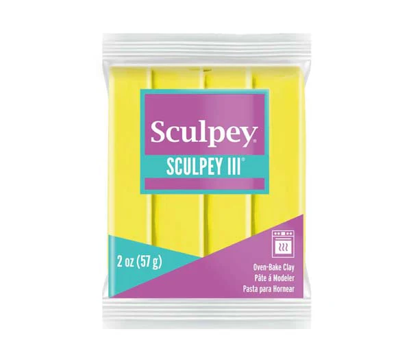 Sculpey III Modelling Clay, 57g, Lemonade