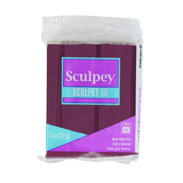 Sculpey III Modelling Clay, 57g, Plum - Image 6