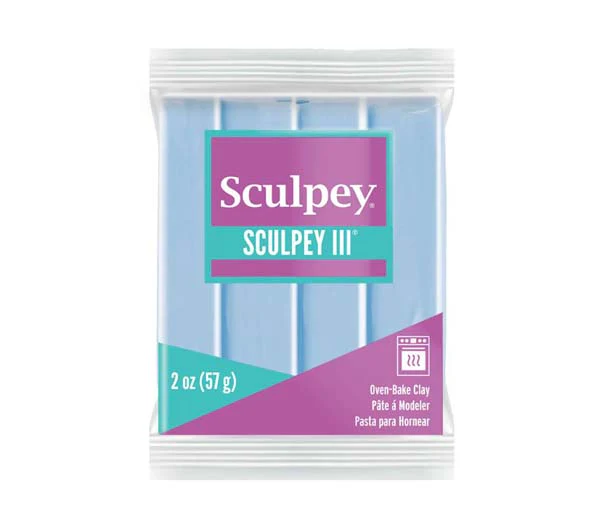 Sculpey III Modelling Clay, 57g, Sky Blue