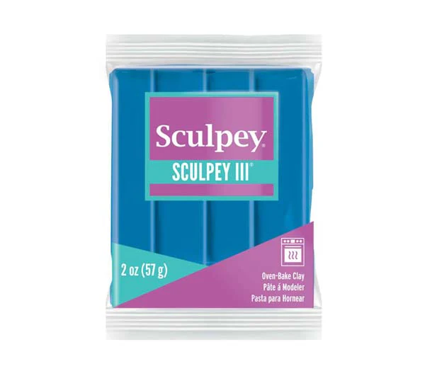 Sculpey III Modelling Clay, 57g, Turquoise
