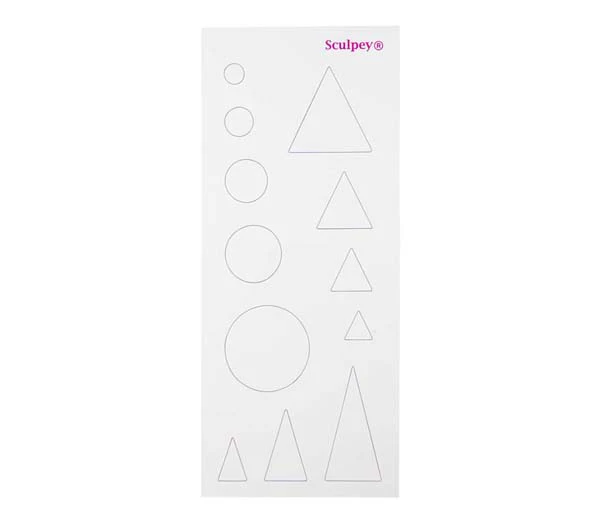Sculpey Jewelery Design Template, 6Pcs - Image 3