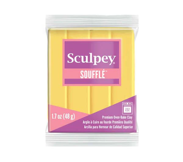 Sculpey Souffle Modelling Clay, 1.7oz/ 48g, Canary