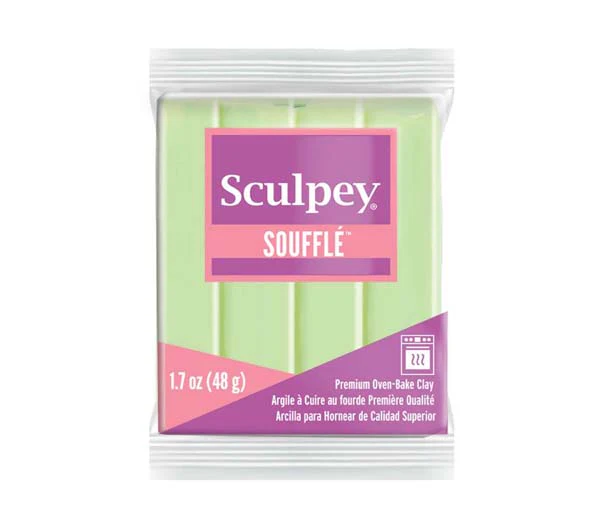 Sculpey Souffle Modelling Clay, 1.7oz/ 48g, Pistachio