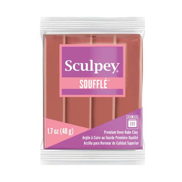 Sculpey Souffle Modelling Clay, 1.7oz/ 48g, Sedona