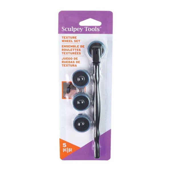 Sculpey Texture Wheel, 5Pcs
