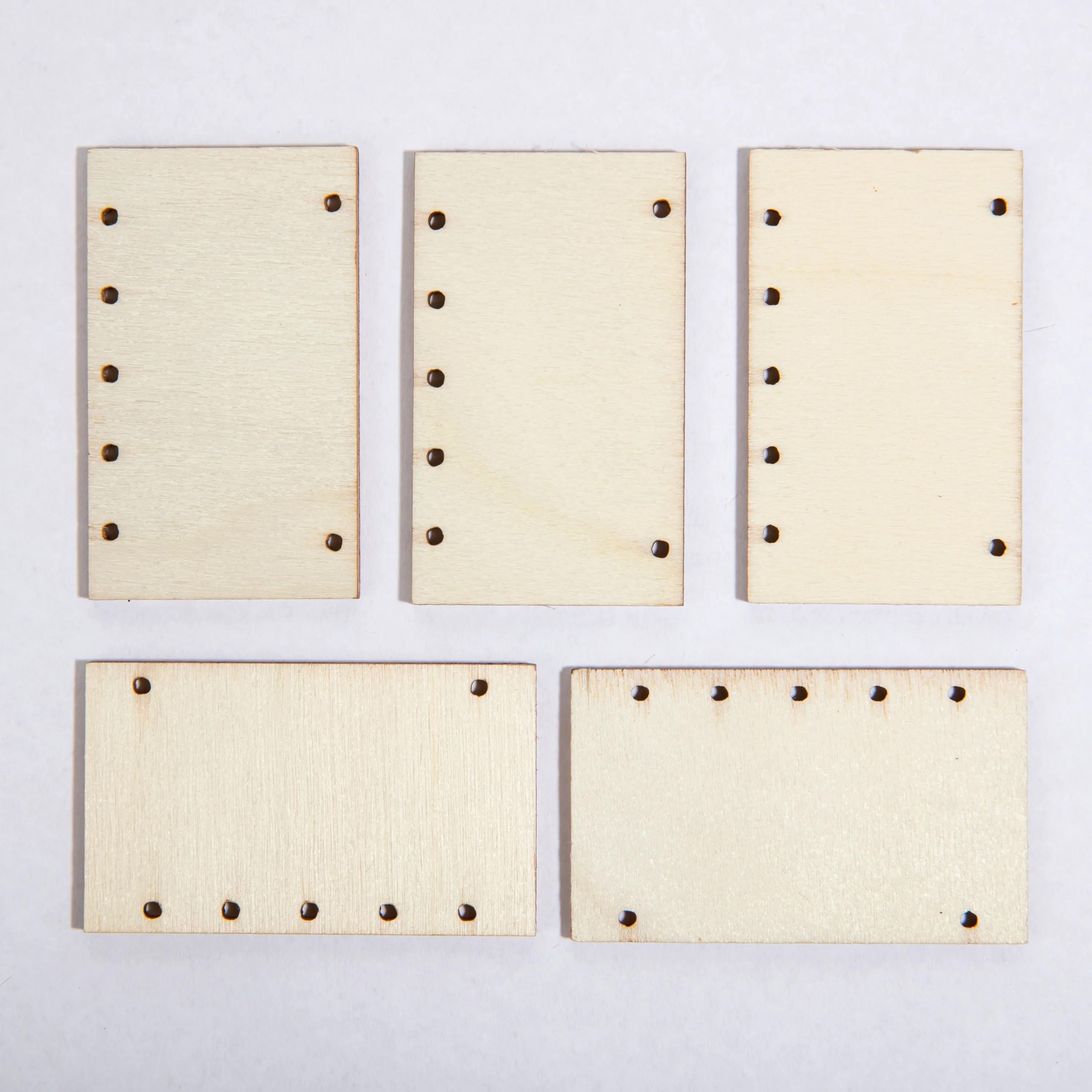 Simply DIY Plywood Jewellery Rectangle Pendant 50x30mm (5 Pieces) - Image 3