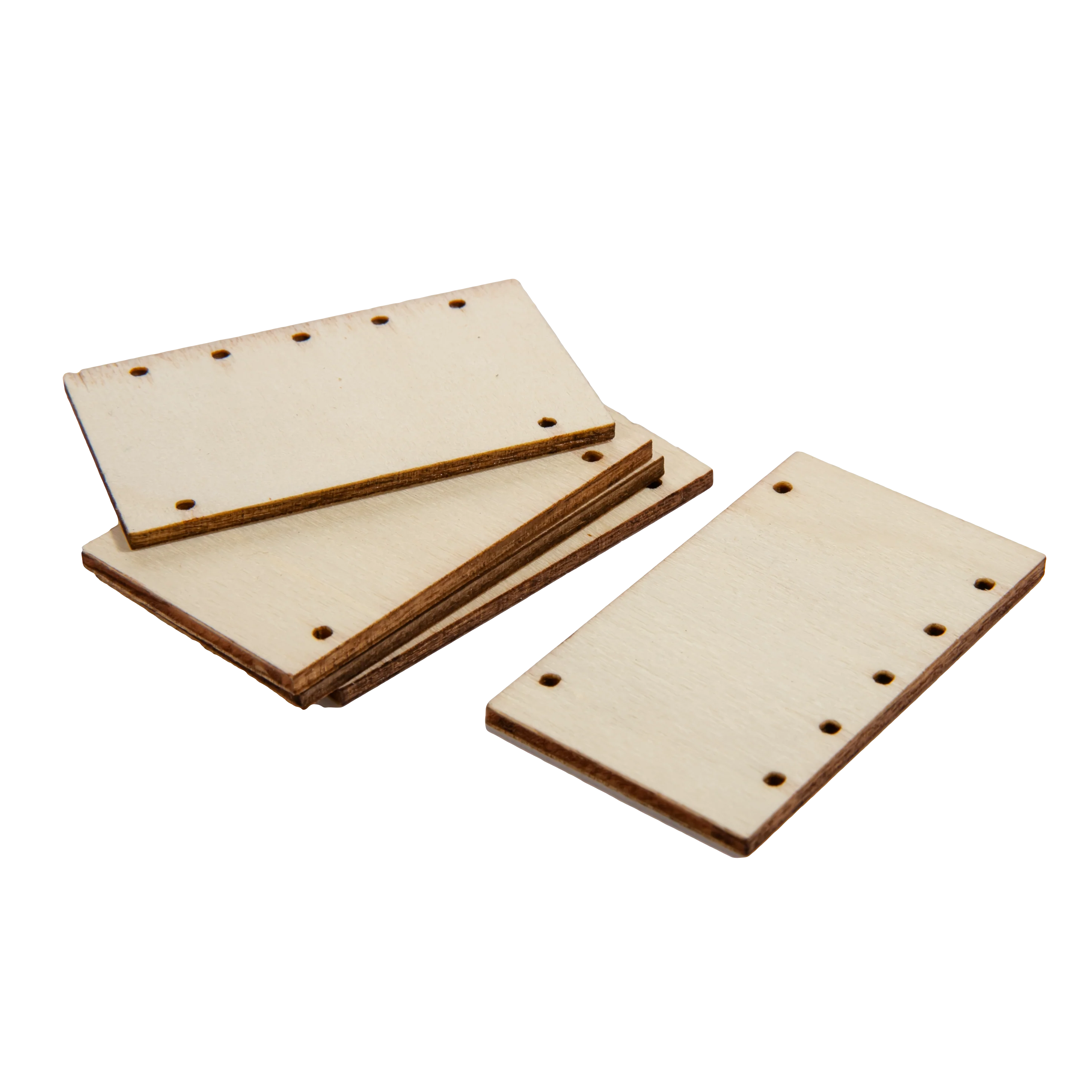 Simply DIY Plywood Jewellery Rectangle Pendant 50x30mm (5 Pieces) - Image 5