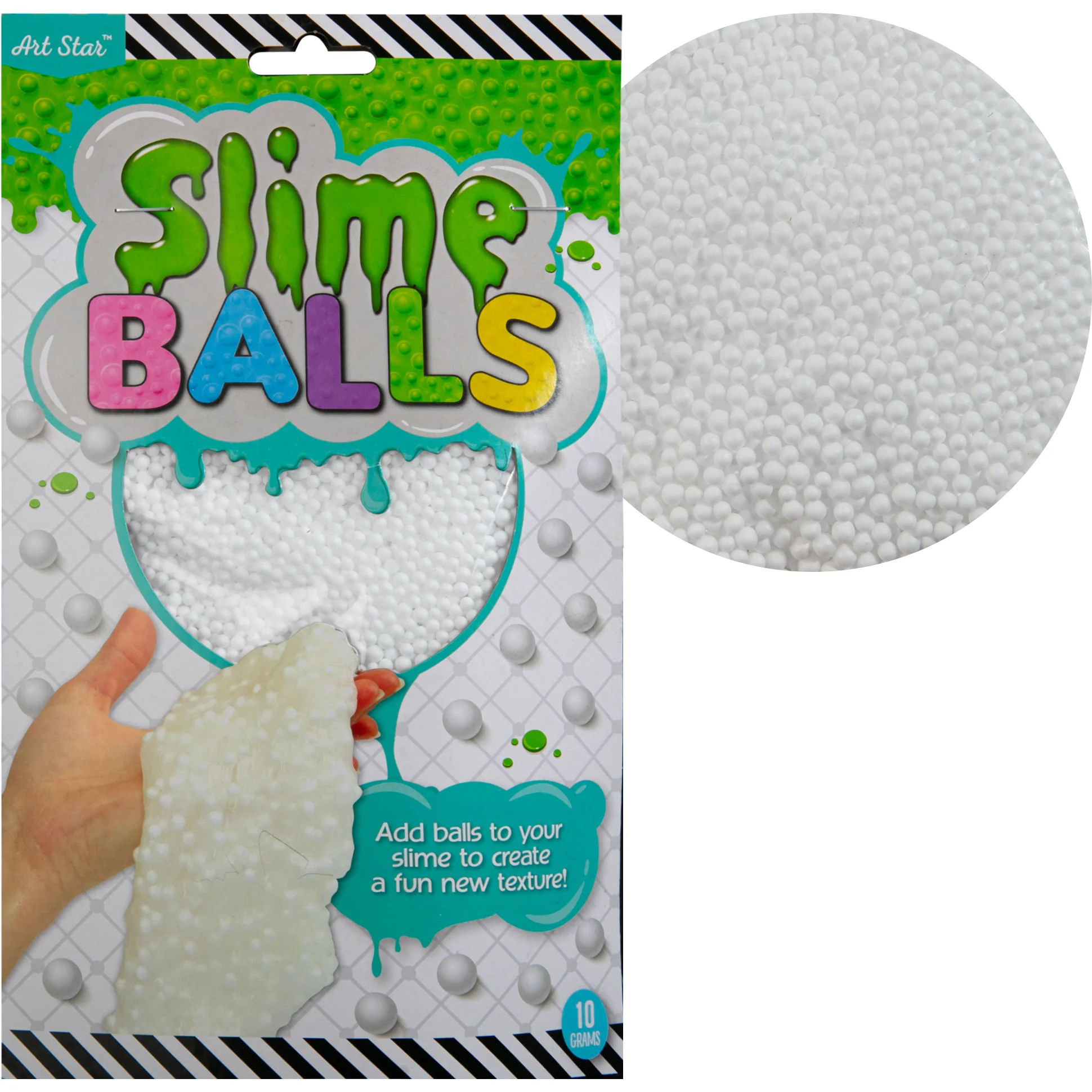 Art Star Slime Balls White 10g