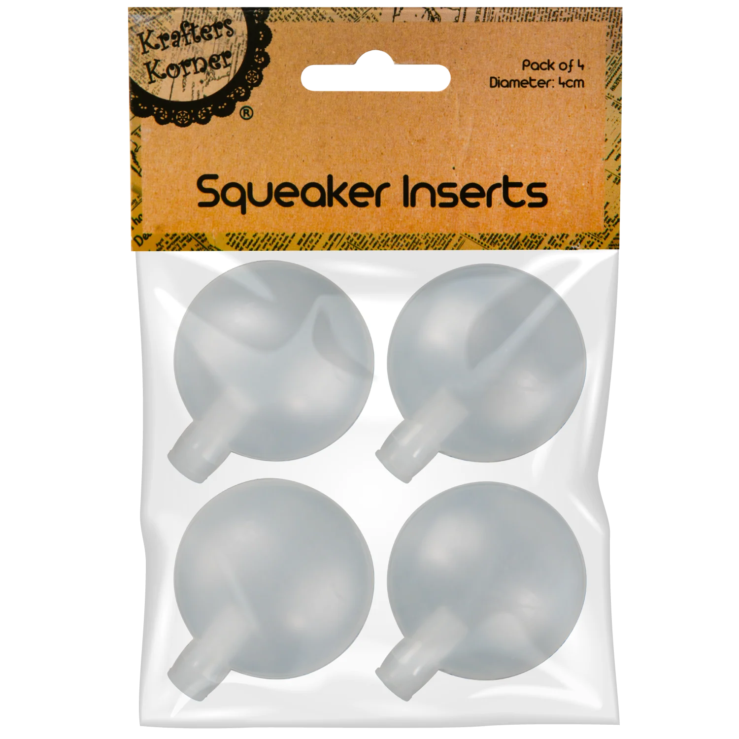 Krafters Korner Squeaker Insert 4cm 4 Pack - Image 5