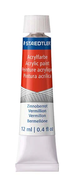 Staedtler Design Journey Acrylic Paints, Assorted Colours, 12ml x 12Pk - Image 2