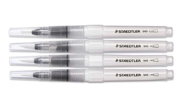 Staedtler Design Journey Water Brush Set, 4Pcs - Image 2