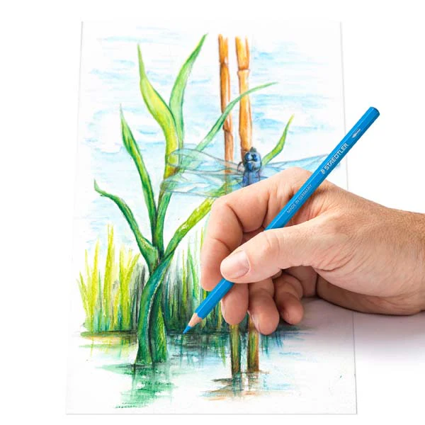 Staedtler Design Journey Watercolour Pencils, Assorted Colours, 24Pk - Image 5