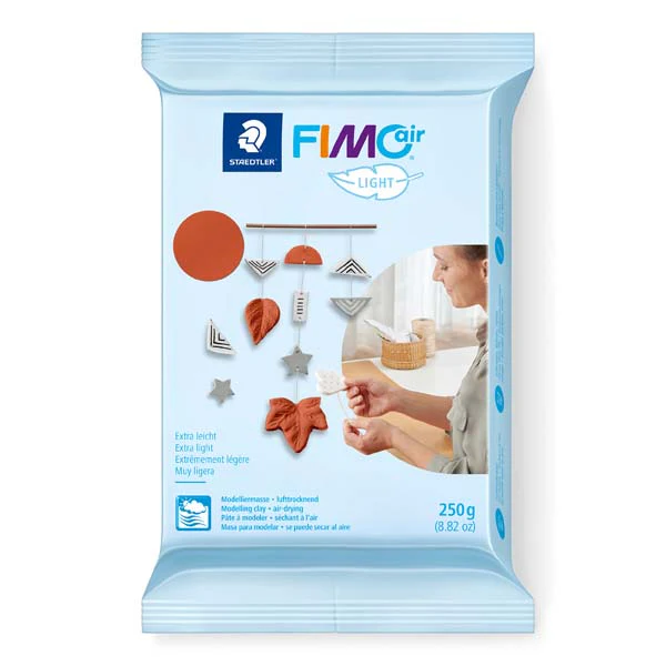 Staedtler FIMO Air Modelling Clay Light, Terracotta, 250g