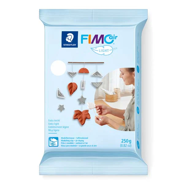 Staedtler FIMO Air Modelling Clay Light, White, 250g