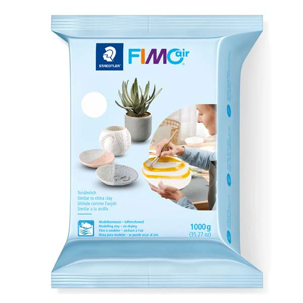 Staedtler FIMO Air Modelling Clay, White, 1kg
