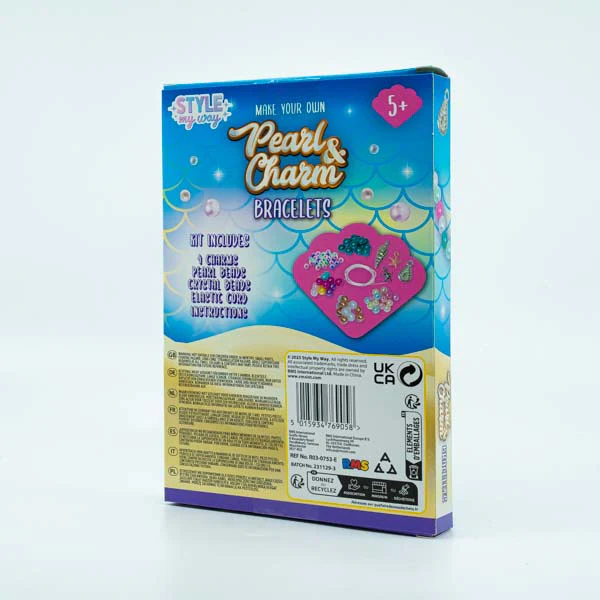 Style My Way Make Your Own Pearl & Charm Bracelets Kit - Image 2