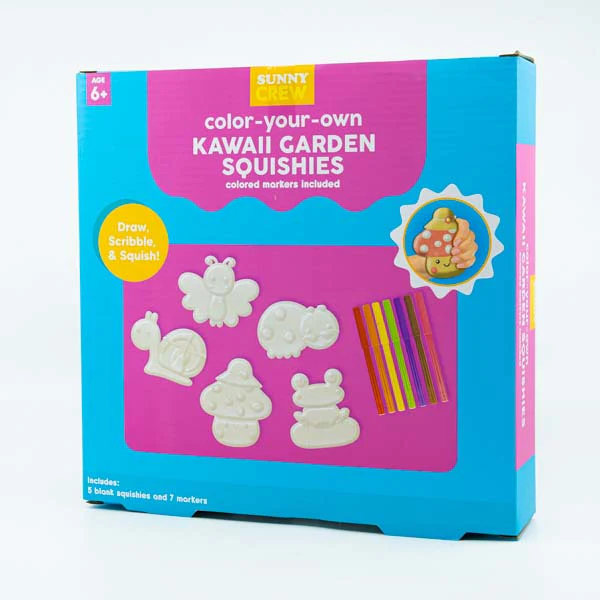 Sunny Crew Colour Your Own Kawaii Garden Squishes - Image 2