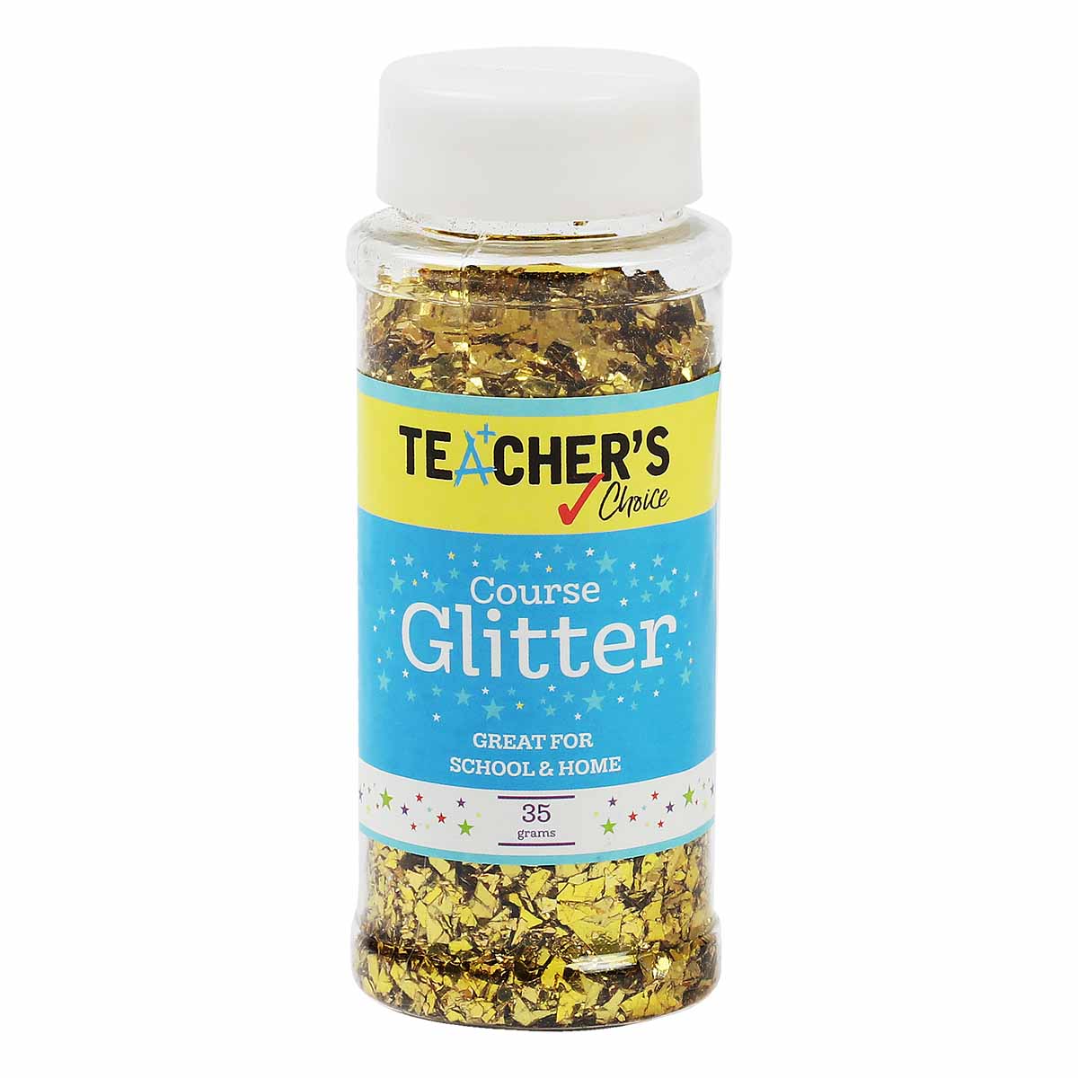 Teacher’s Choice Coarse Glitter Shaker 35g Gold - Image 2