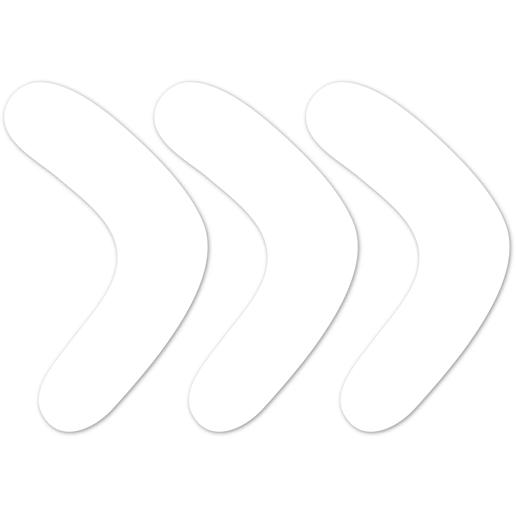 Teacher's Choice Boomerang Cut Outs 25 Pieces - White - Image 5