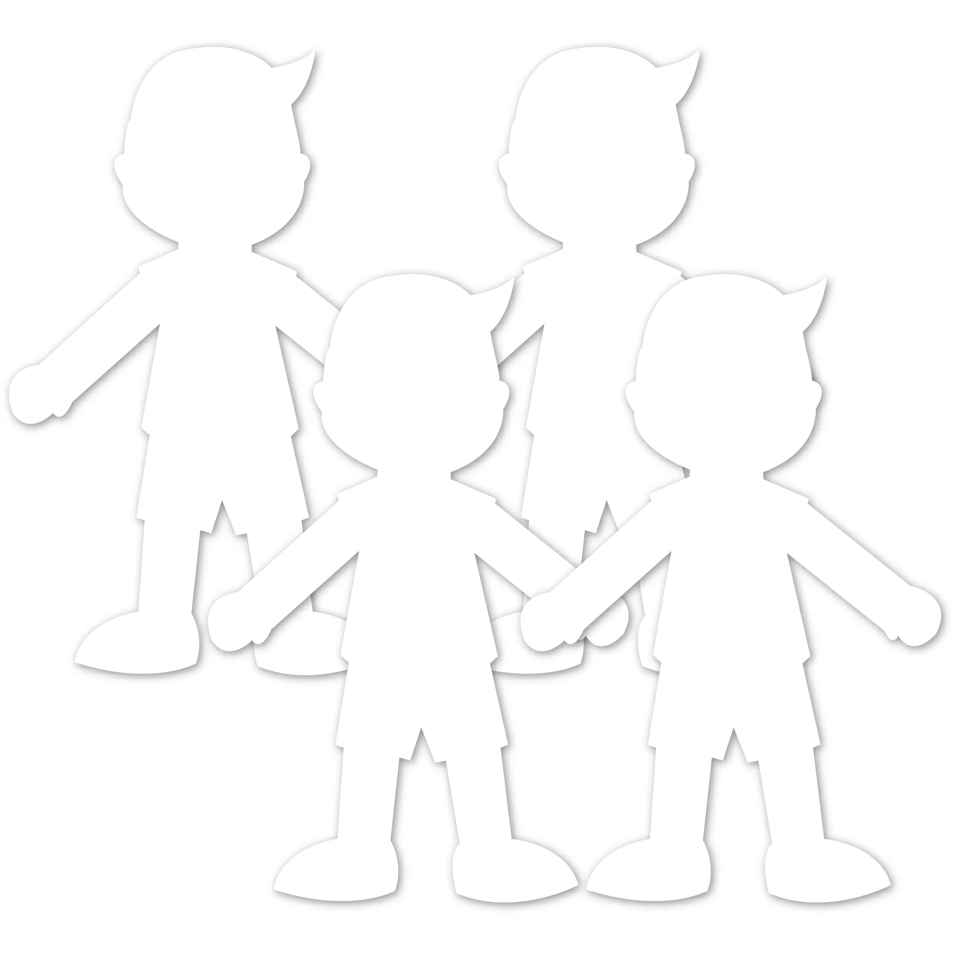 Teacher's Choice Boy Paper Cut Outs 25 Pieces - Image 5