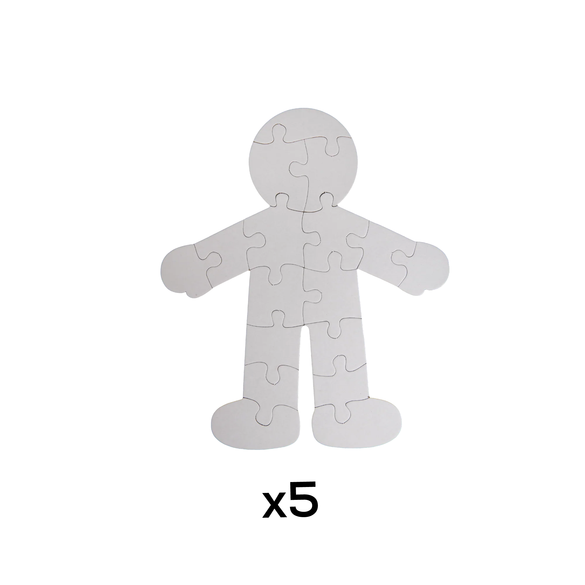Teacher's Choice Jigsaw Person Puzzle 5 Pieces - Image 6