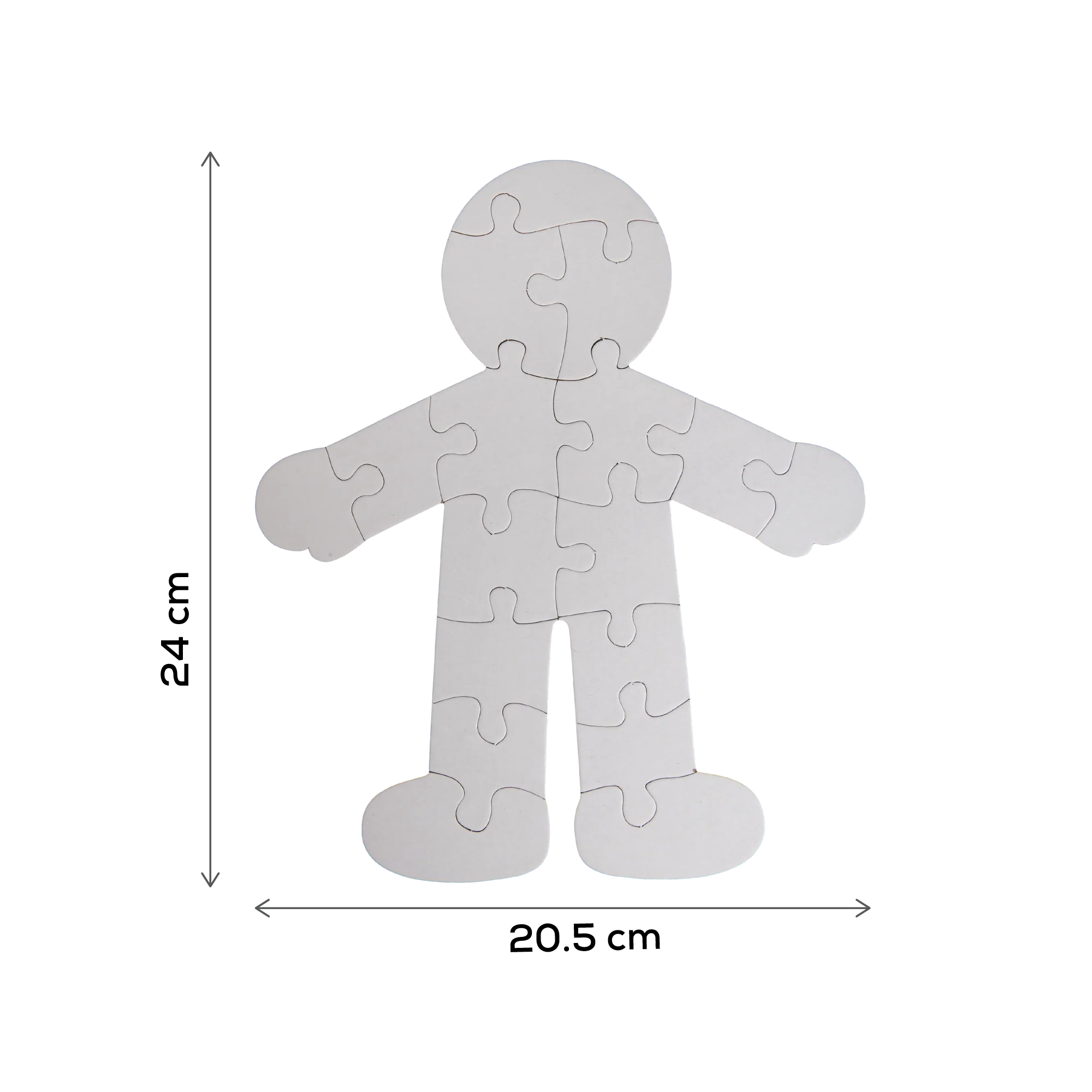 Teacher's Choice Jigsaw Person Puzzle 5 Pieces - Image 8