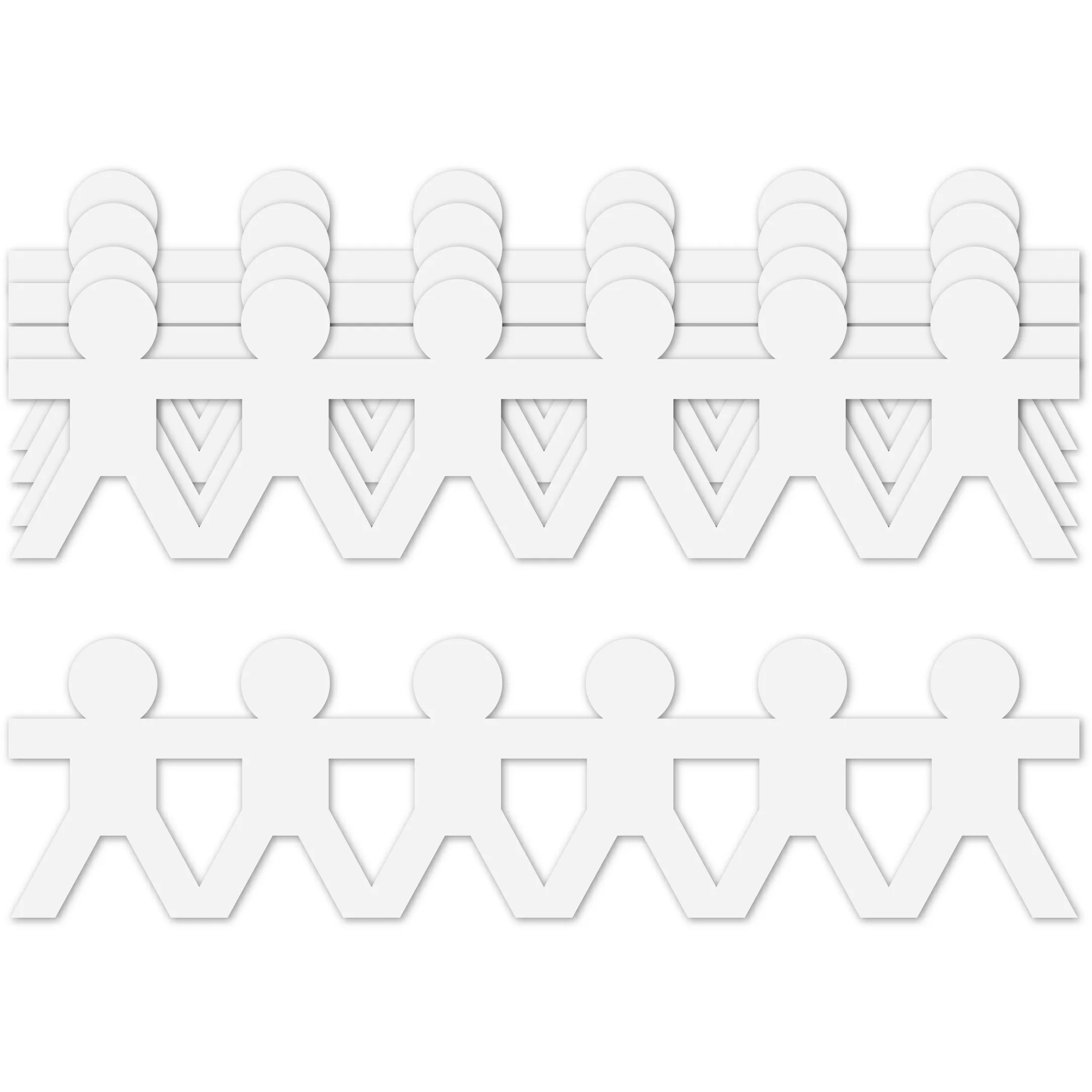 Teacher's Choice Boy Paper Chain Cut Outs 25 Pieces - Image 9