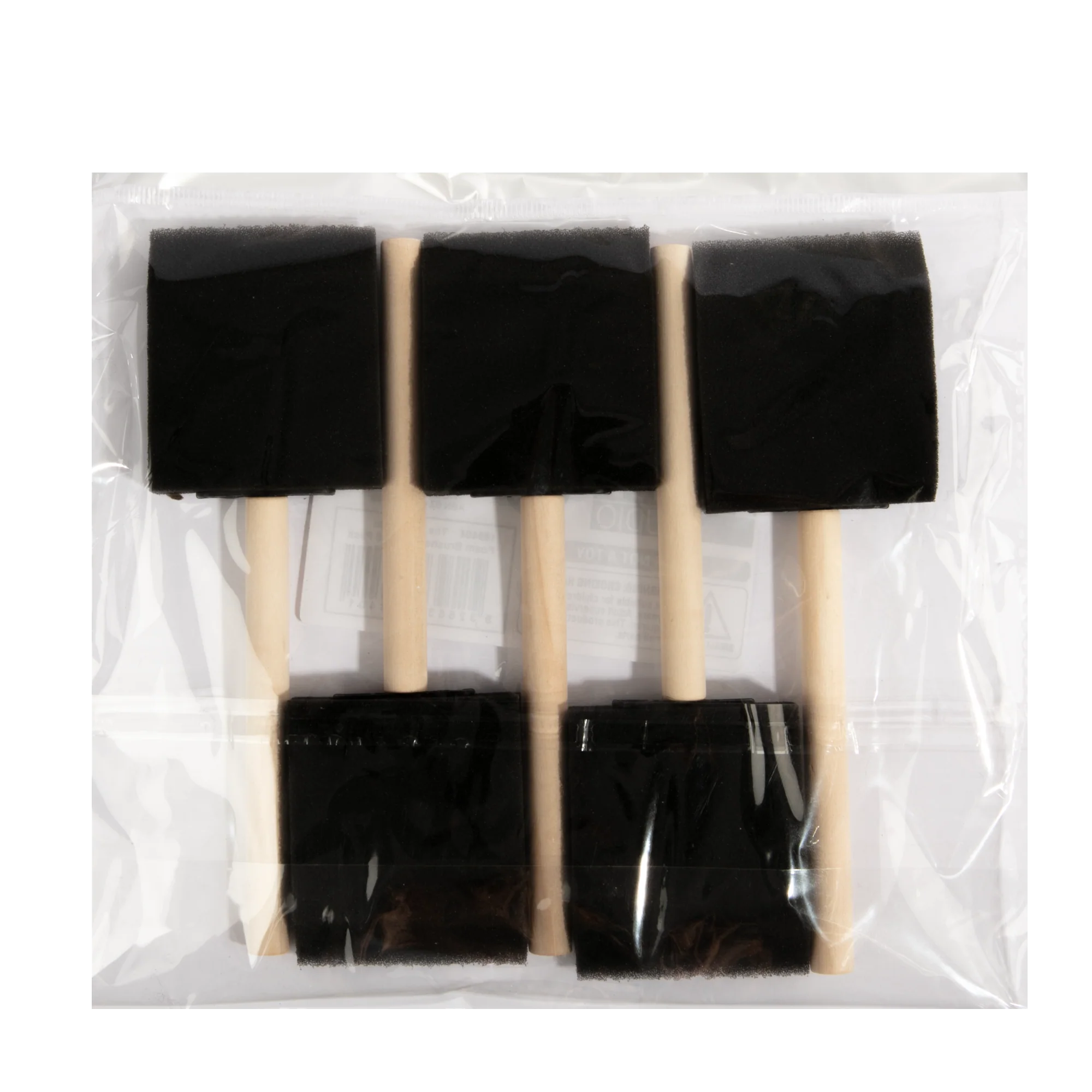 The Art Studio Foam Brushes-50mm (5 Piece) - Image 3