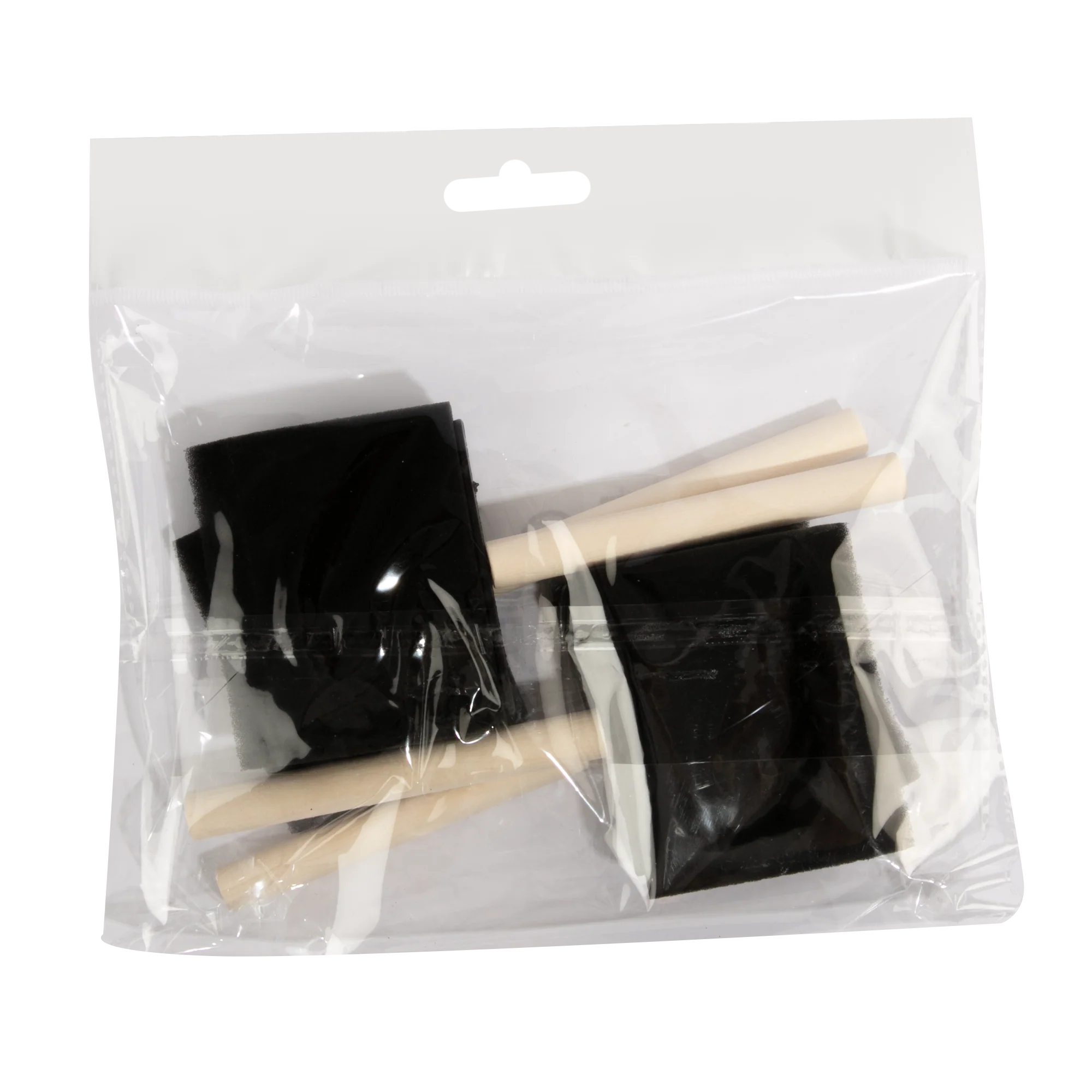 The Art Studio Foam Brushes-75mm (4 Piece) - Image 4